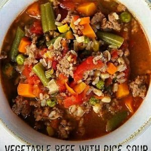 Homestyle Vegetable Beef Soup