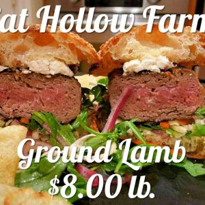 USDA Pasture Raised Ground Lamb